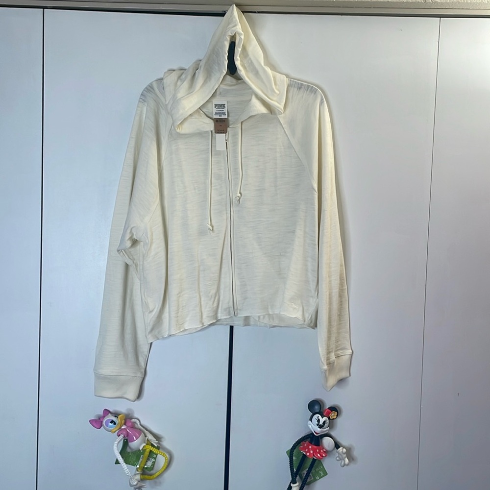 Pink Victoria’s Secret Hoody￼ sweater ￼